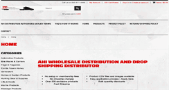 Desktop Screenshot of ahidistribution.com