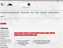 Tablet Screenshot of ahidistribution.com